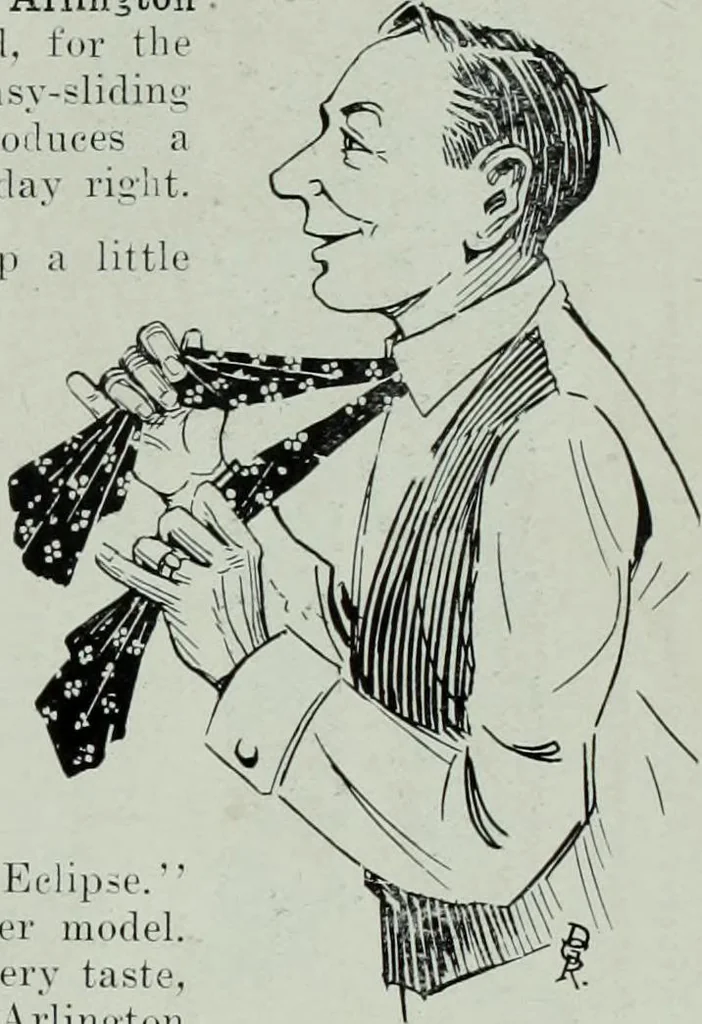 An illustration from Men's wear of Canada (January-December 1915), 1915, leaf 172