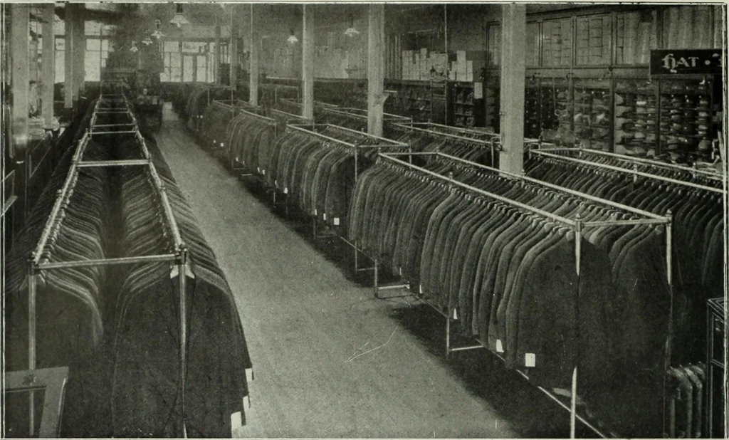 An illustration from Men's wear of Canada (January-December 1915), 1915, leaf 175