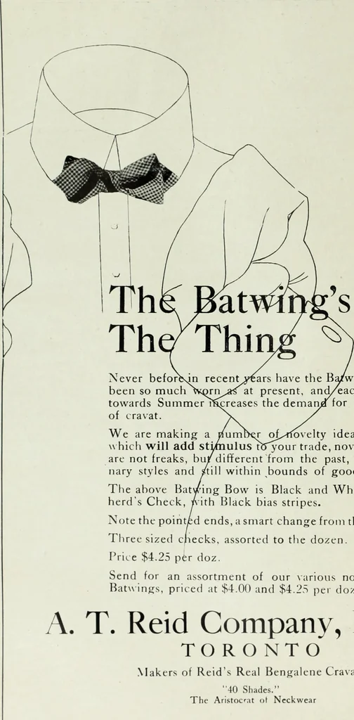 An illustration from Men's wear of Canada (January-December 1915), 1915, leaf 181