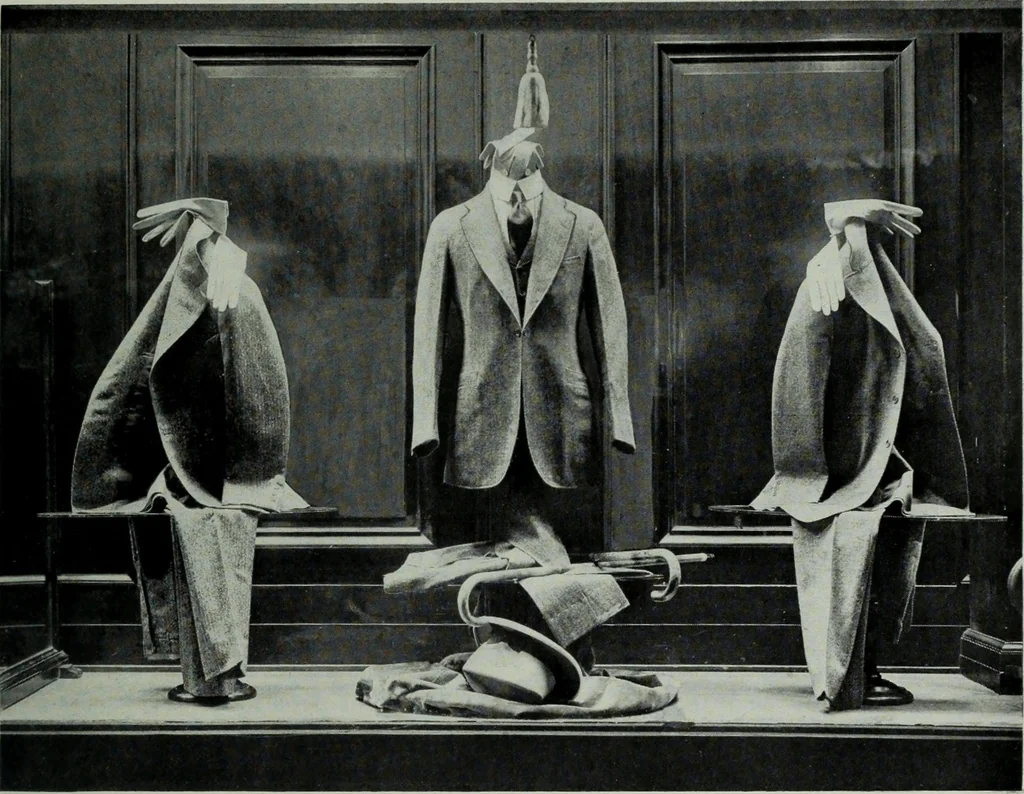 An illustration from Men's wear of Canada (January-December 1915), 1915, leaf 184