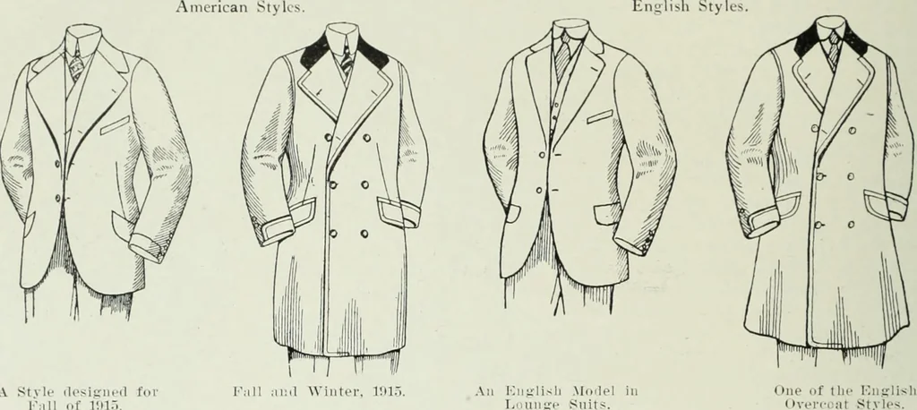 An illustration from Men's wear of Canada (January-December 1915), 1915, leaf 211