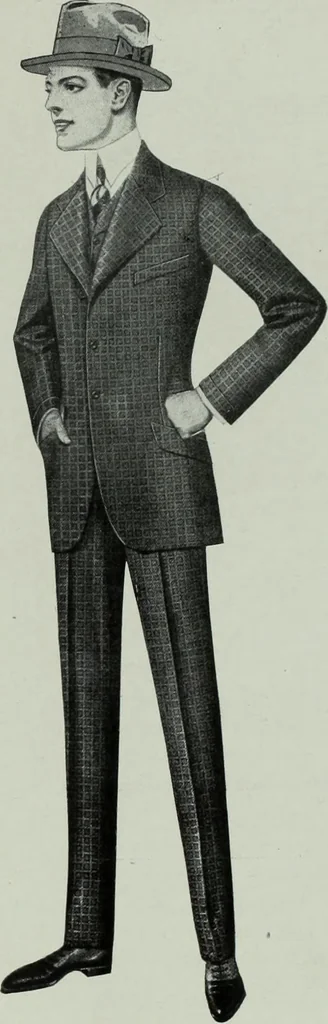 An illustration from Men's wear of Canada (January-December 1915), 1915, leaf 238