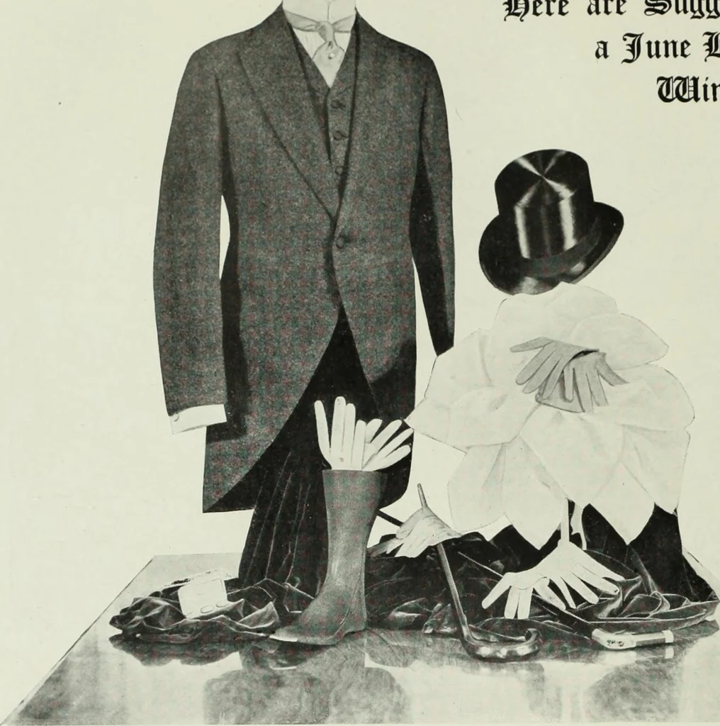 An illustration from Men's wear of Canada (January-December 1915), 1915, leaf 251
