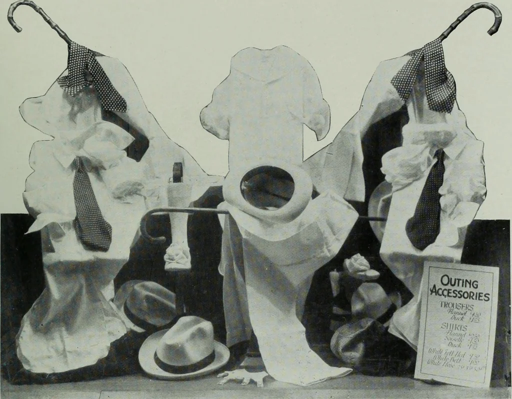 An illustration from Men's wear of Canada (January-December 1915), 1915, leaf 252
