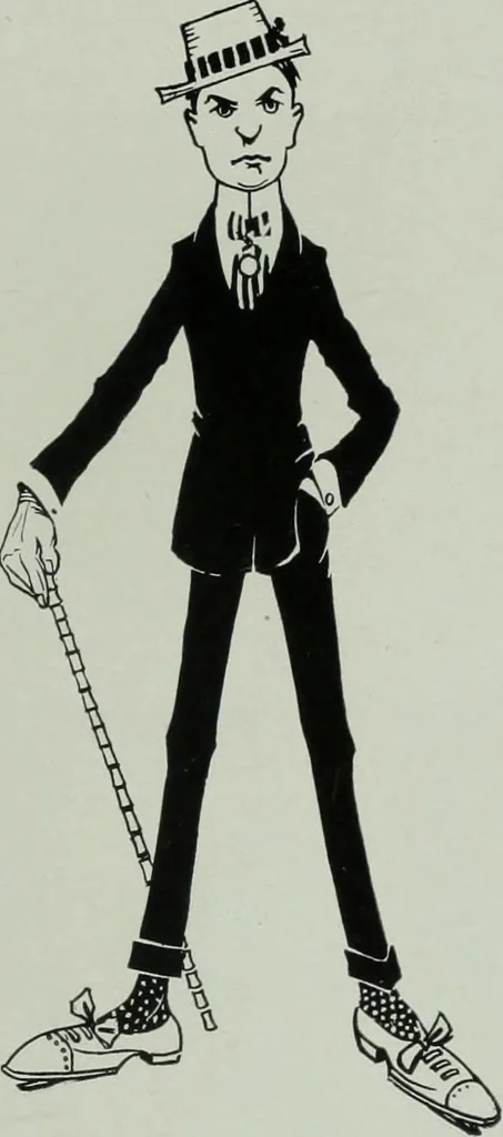 An illustration from Men's wear of Canada (January-December 1915), 1915, leaf 256