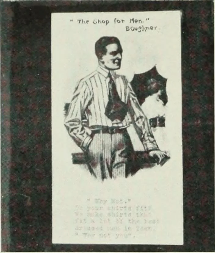 An illustration from Men's wear of Canada (January-December 1915), 1915, leaf 257
