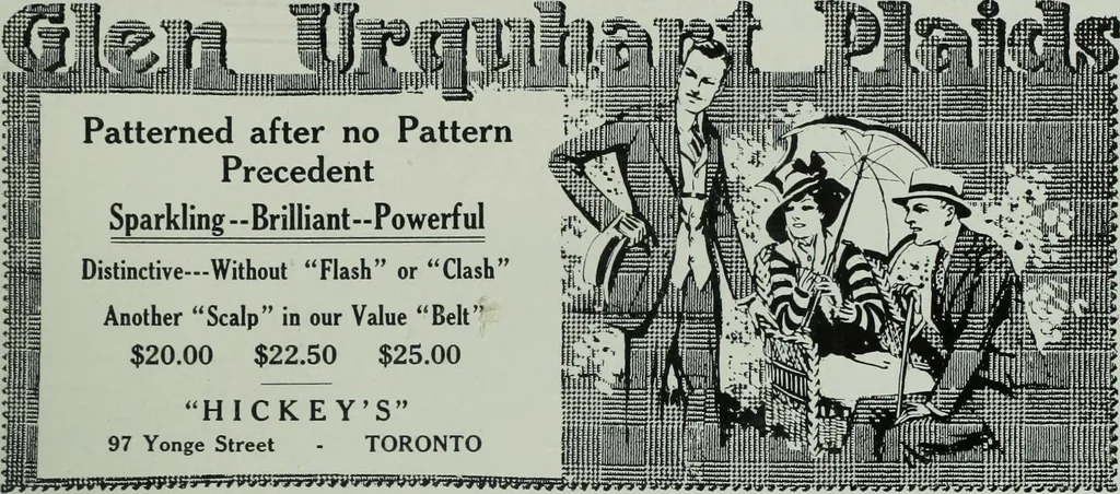 An illustration from Men's wear of Canada (January-December 1915), 1915, leaf 268
