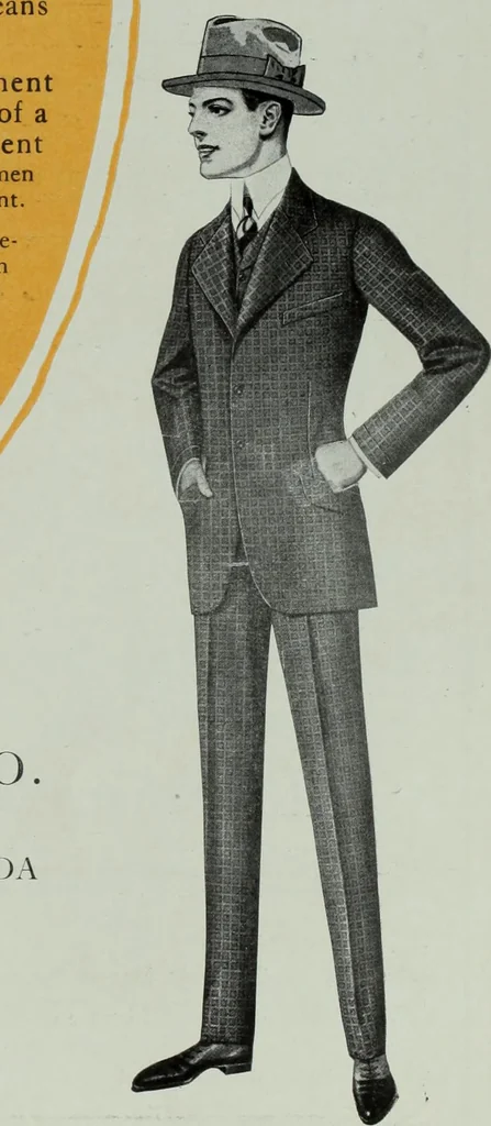 An illustration from Men's wear of Canada (January-December 1915), 1915, leaf 306