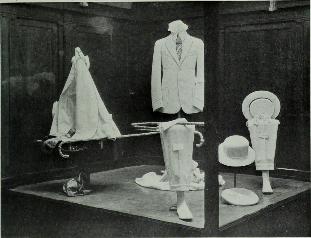 An illustration from Men's wear of Canada (January-December 1915), 1915, leaf 316