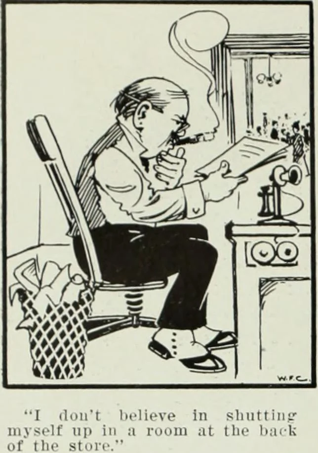 An illustration from Men's wear of Canada (January-December 1915), 1915, leaf 323