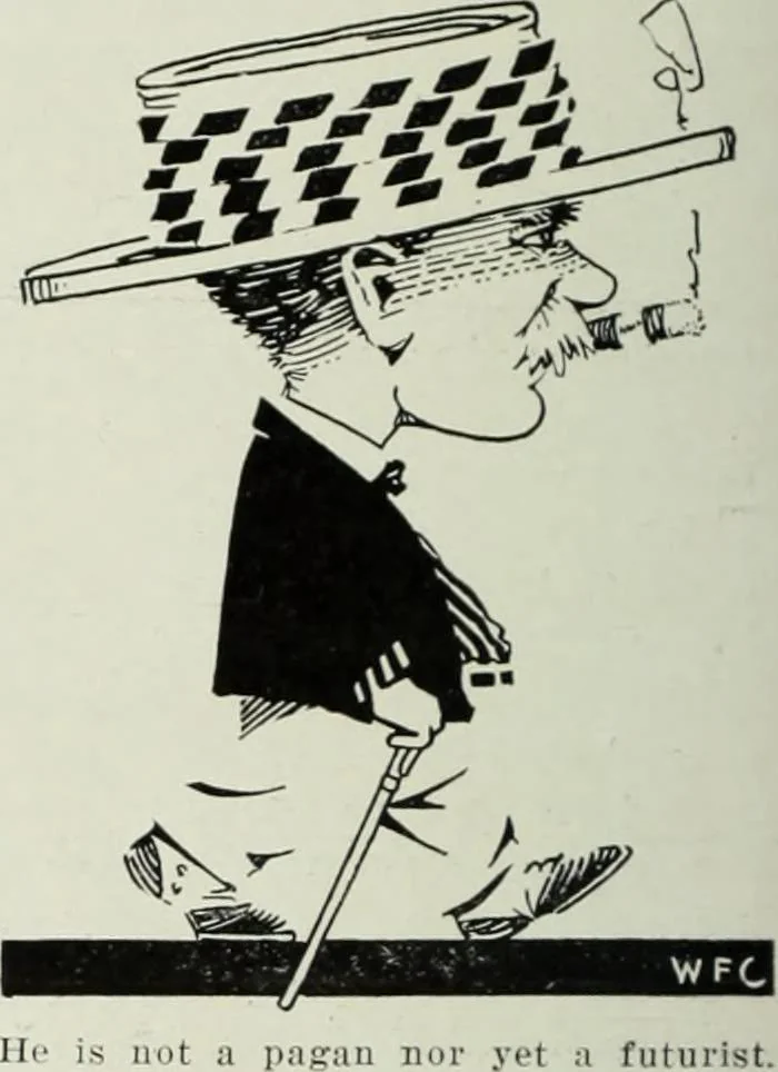 An illustration from Men's wear of Canada (January-December 1915), 1915, leaf 335