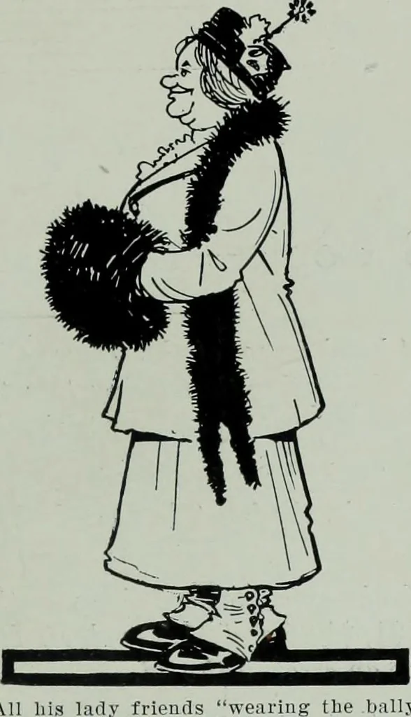 An illustration from Men's wear of Canada (January-December 1915), 1915, leaf 336