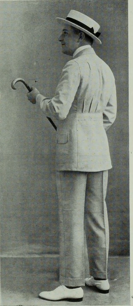 An illustration from Men's wear of Canada (January-December 1915), 1915, leaf 348