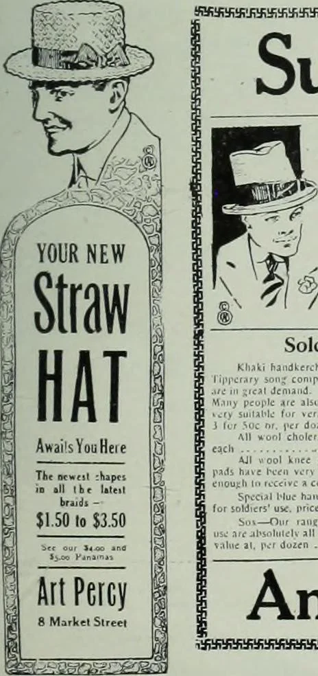 An illustration from Men's wear of Canada (January-December 1915), 1915, leaf 360