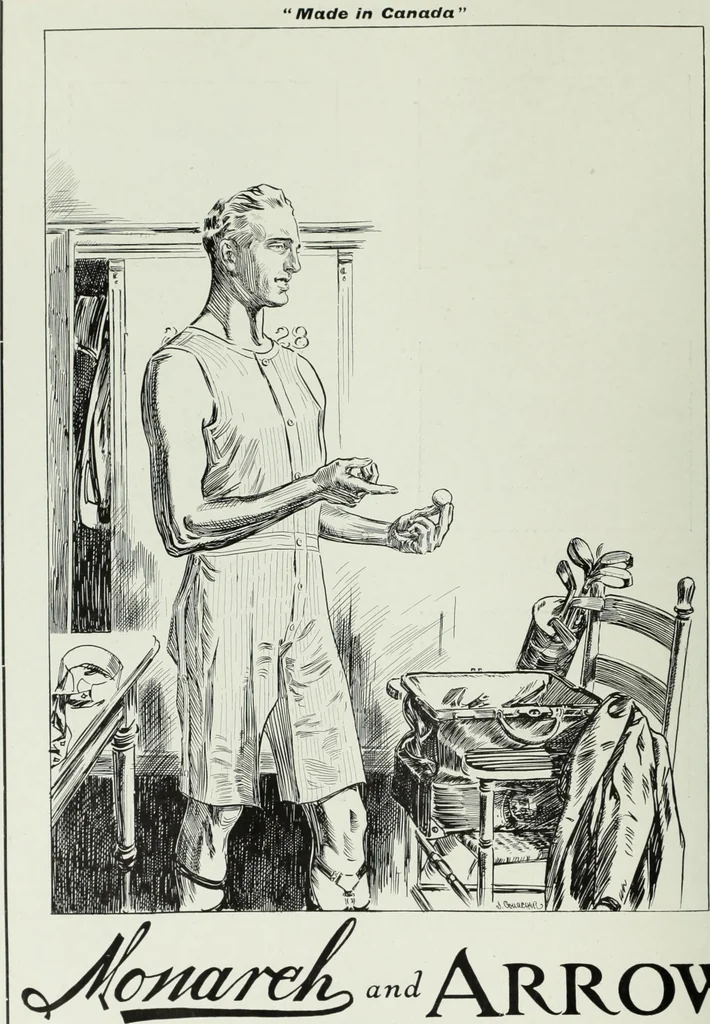 An illustration from Men's wear of Canada (January-December 1915), 1915, leaf 369