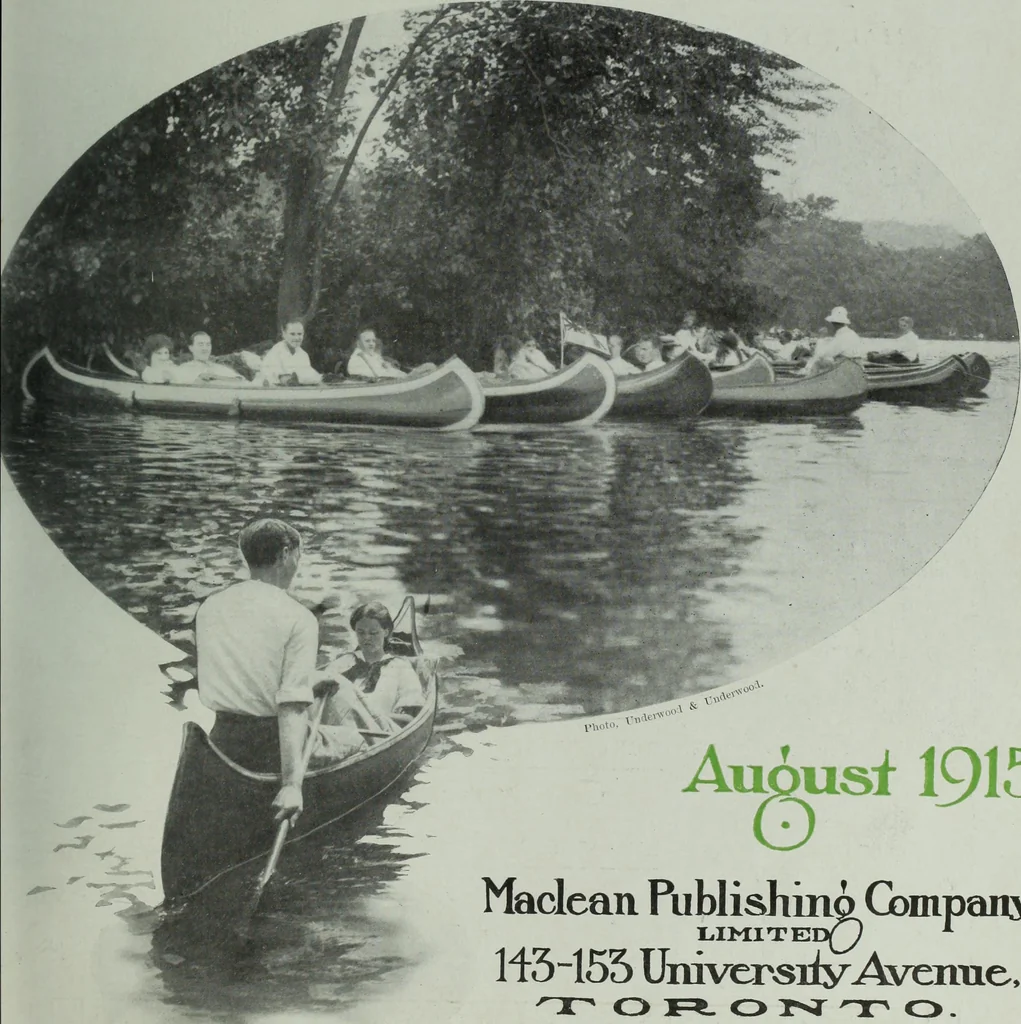 An illustration from Men's wear of Canada (January-December 1915), 1915, leaf 370