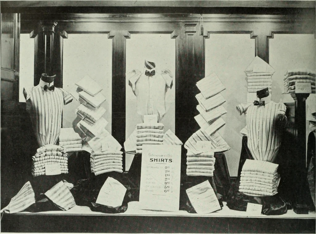 An illustration from Men's wear of Canada (January-December 1915), 1915, leaf 387