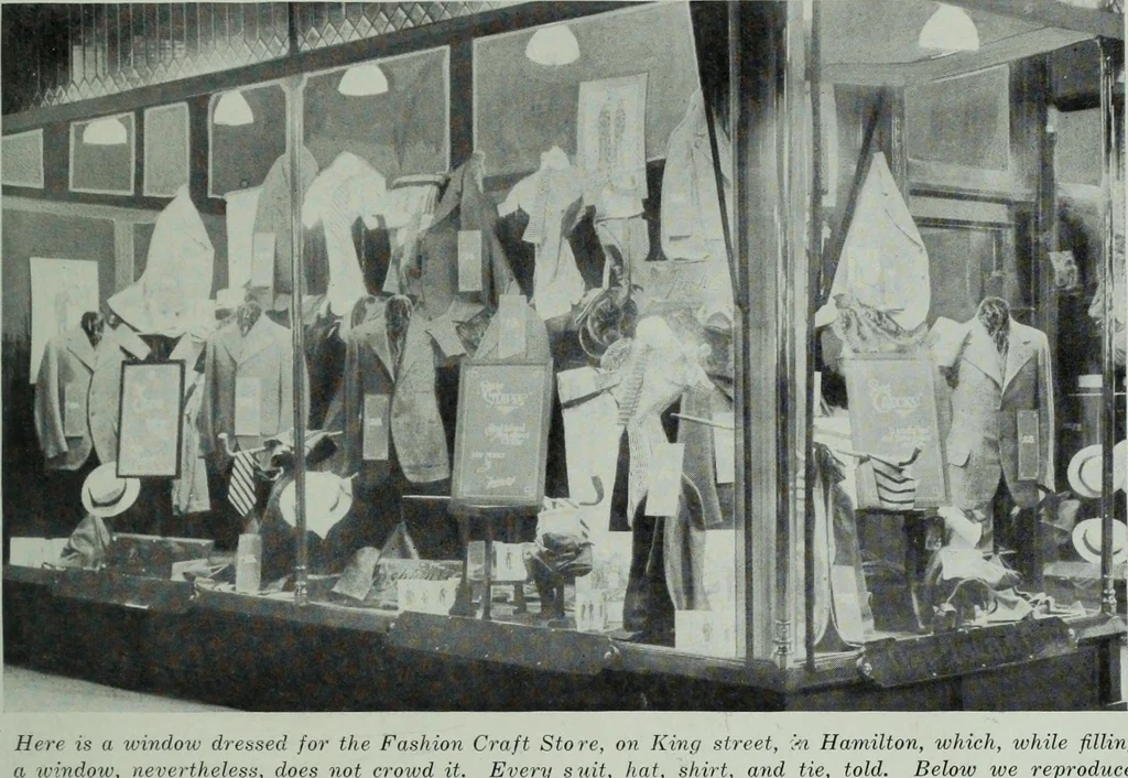 An illustration from Men's wear of Canada (January-December 1915), 1915, leaf 390