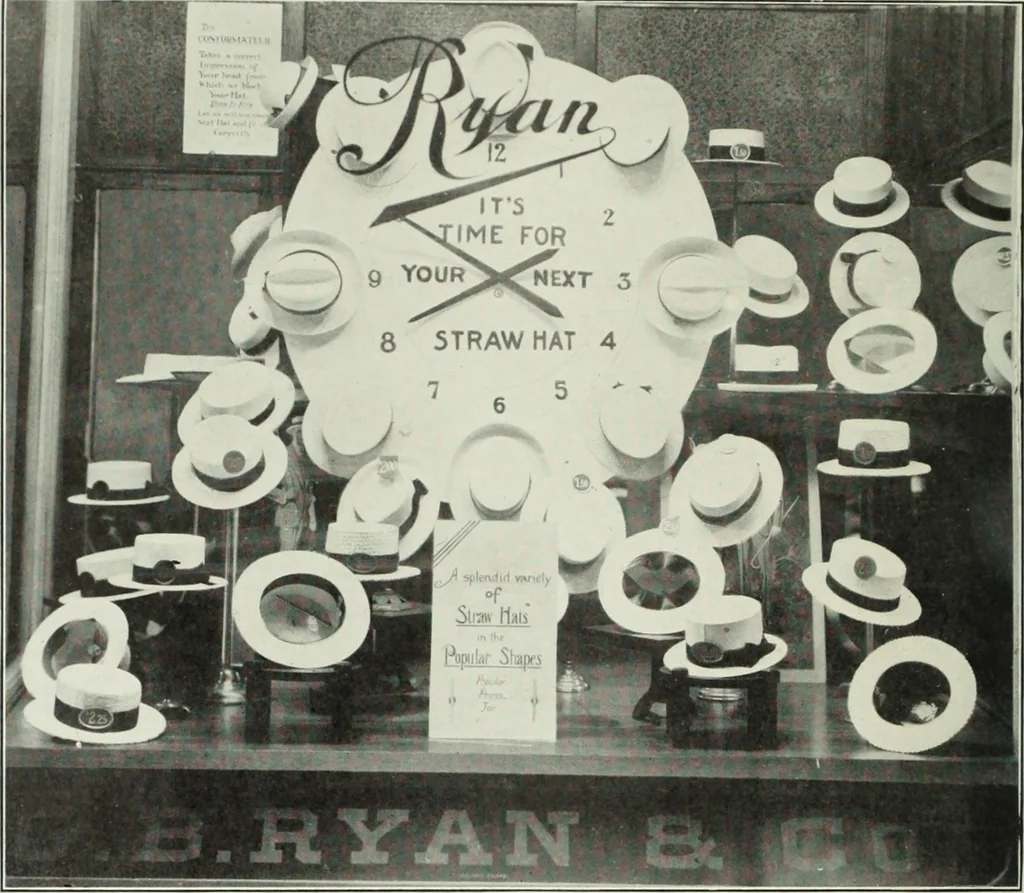 An illustration from Men's wear of Canada (January-December 1915), 1915, leaf 391
