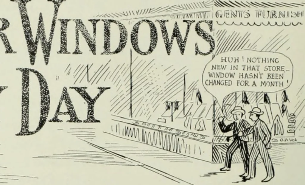 An illustration from Men's wear of Canada (January-December 1915), 1915, leaf 395