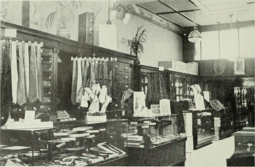 An illustration from Men's wear of Canada (January-December 1915), 1915, leaf 401