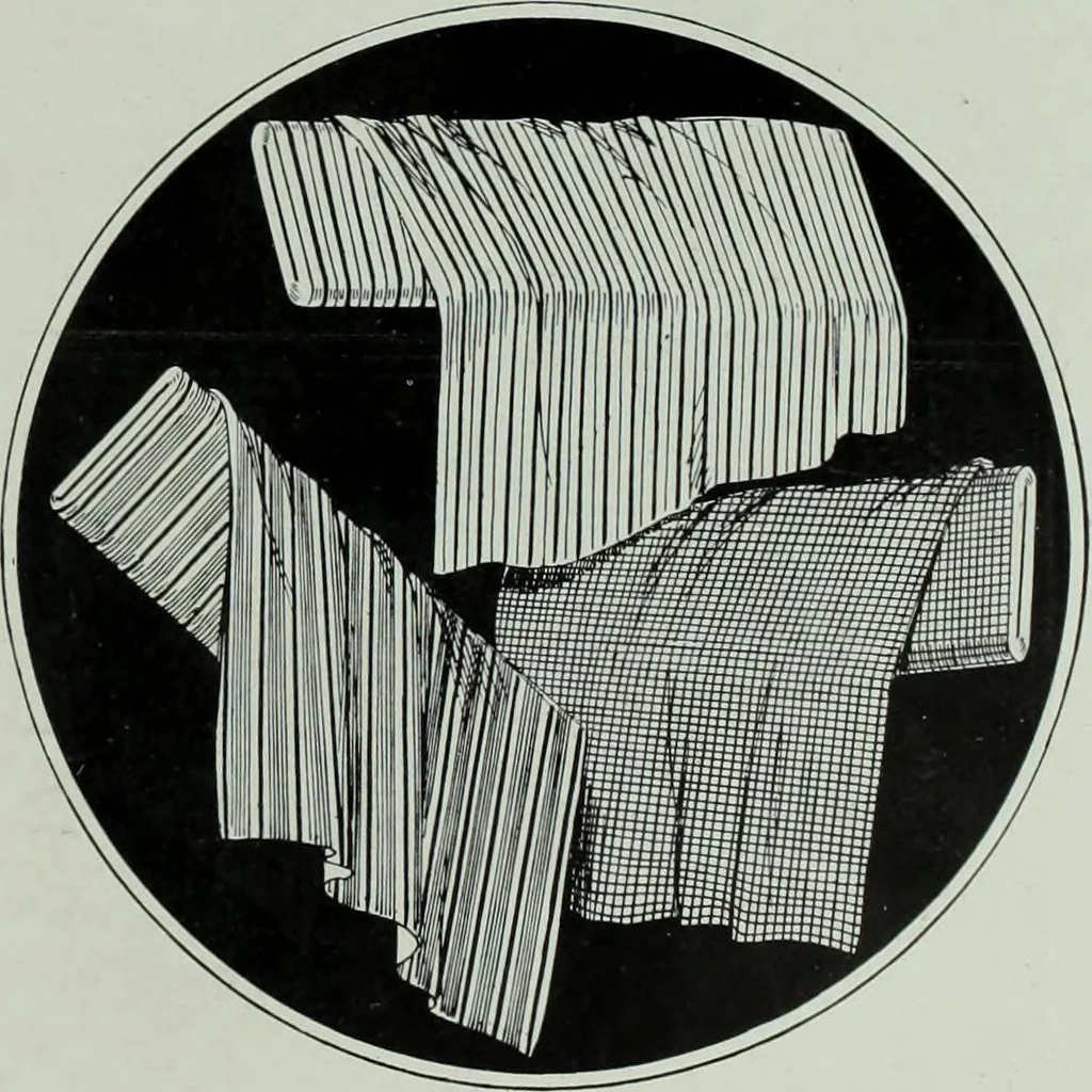 An illustration from Men's wear of Canada (January-December 1915), 1915, leaf 412
