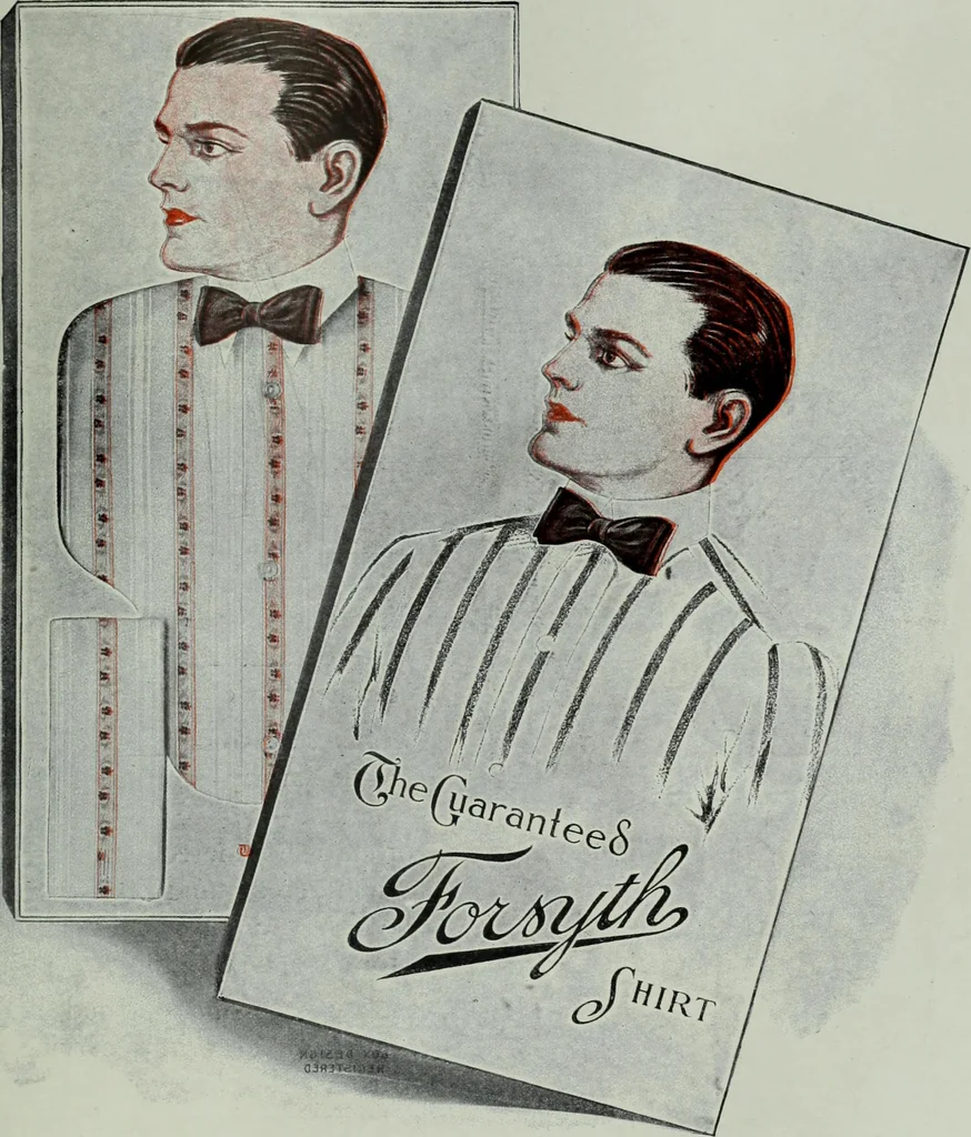 An illustration from Men's wear of Canada (January-December 1915), 1915, leaf 440
