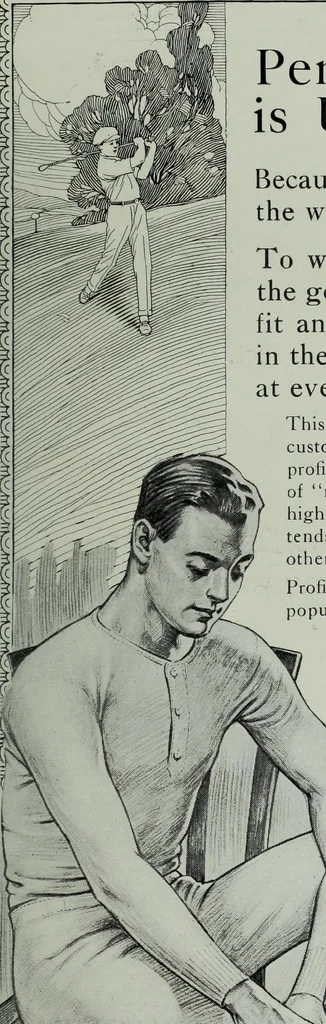 An illustration from Men's wear of Canada (January-December 1915), 1915, leaf 452