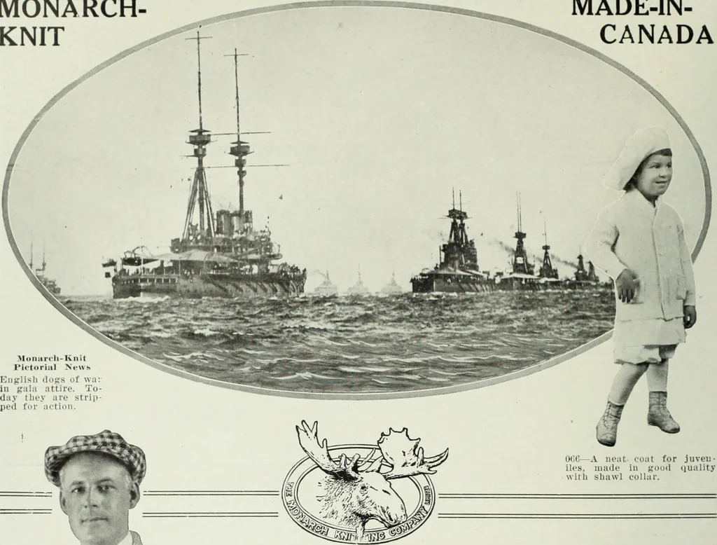An illustration from Men's wear of Canada (January-December 1915), 1915, leaf 457