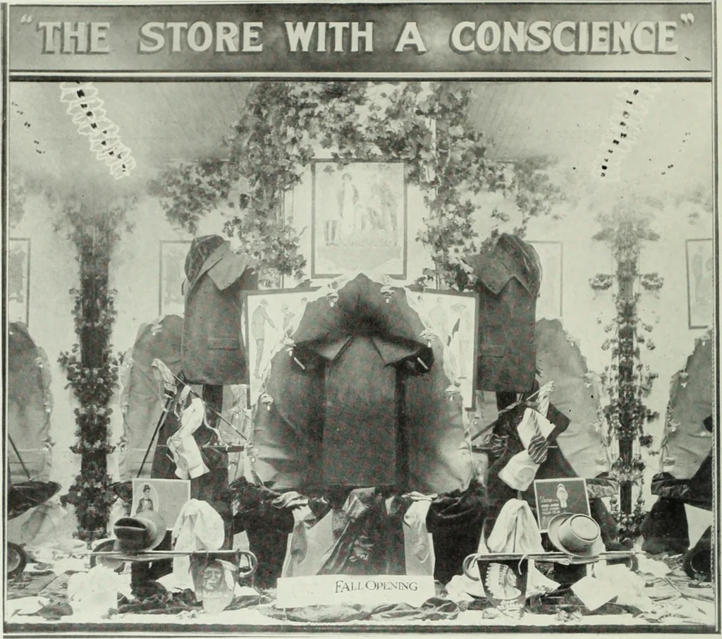 An illustration from Men's wear of Canada (January-December 1915), 1915, leaf 463
