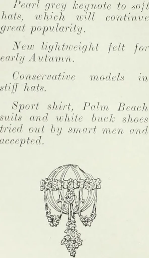 An illustration from Men's wear of Canada (January-December 1915), 1915, leaf 465