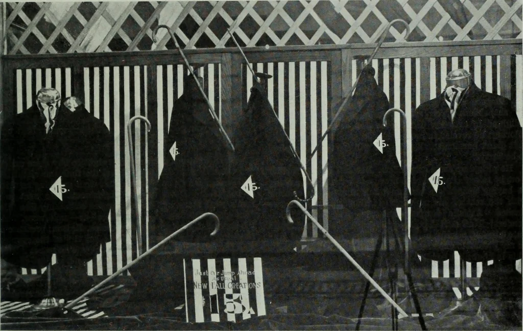 An illustration from Men's wear of Canada (January-December 1915), 1915, leaf 472