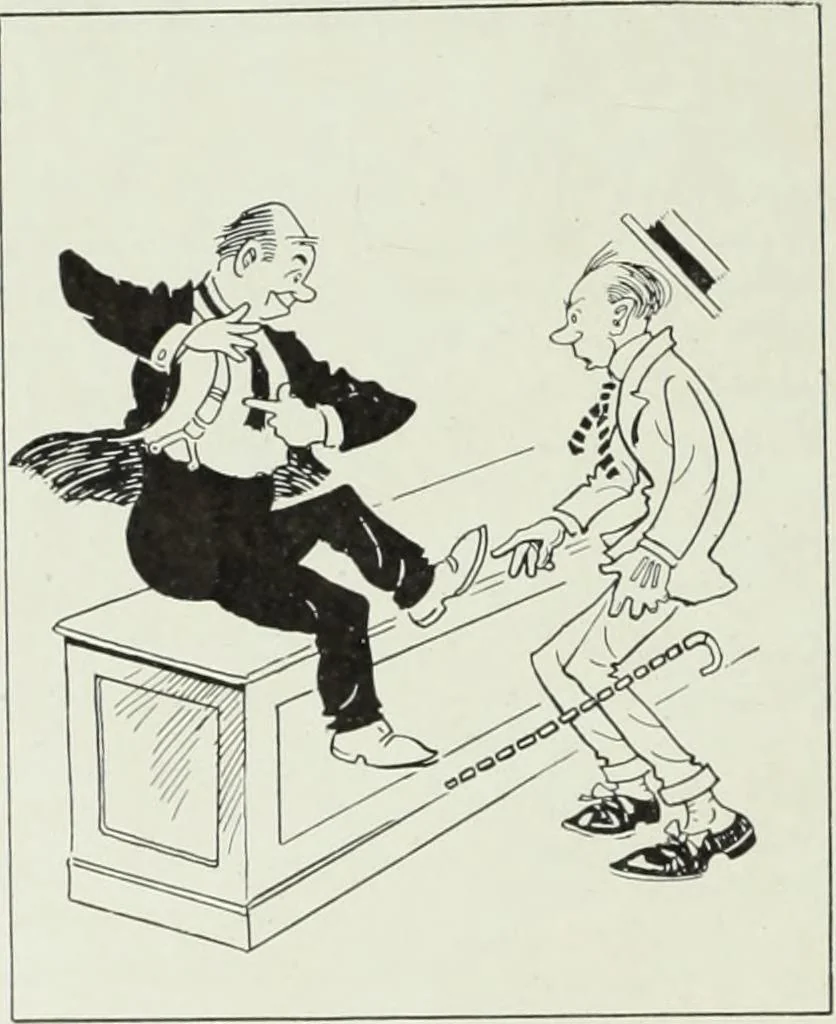 An illustration from Men's wear of Canada (January-December 1915), 1915, leaf 473