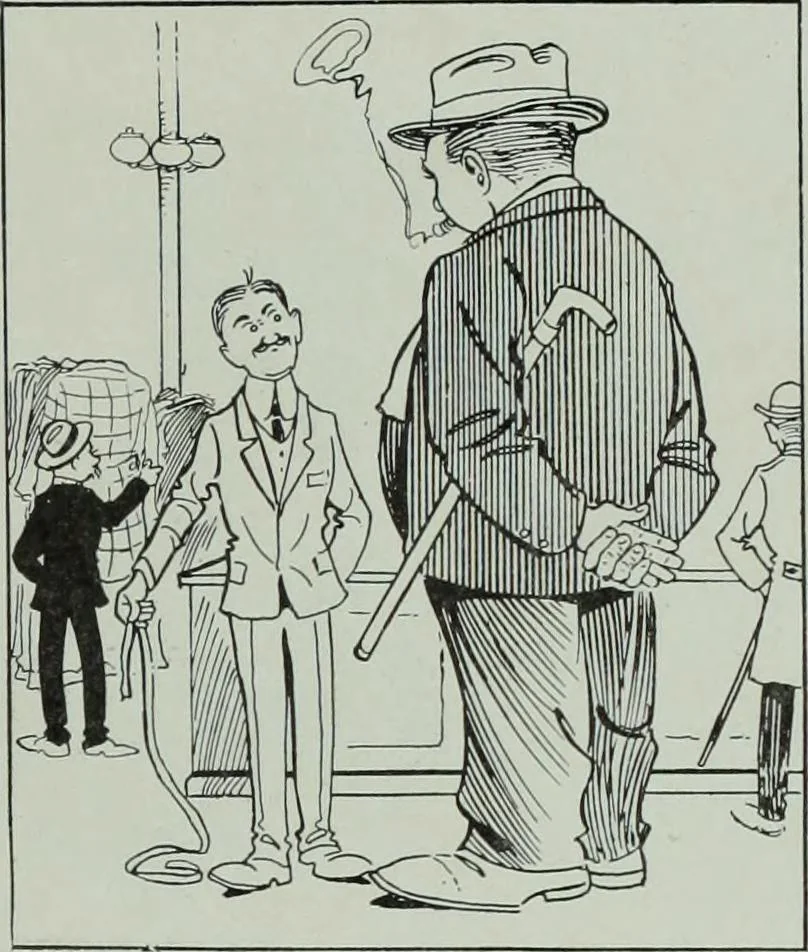 An illustration from Men's wear of Canada (January-December 1915), 1915, leaf 474