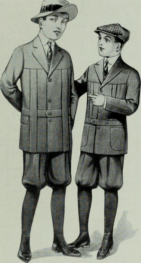 An illustration from Men's wear of Canada (January-December 1915), 1915, leaf 498