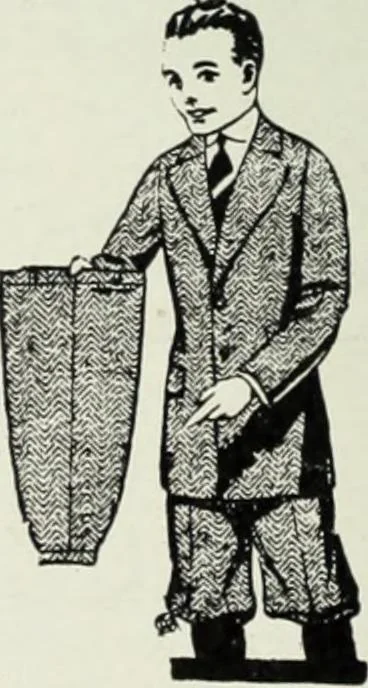 An illustration from Men's wear of Canada (January-December 1915), 1915, leaf 499