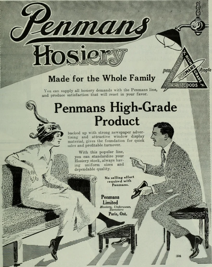 An illustration from Men's wear of Canada (January-December 1915), 1915, leaf 52