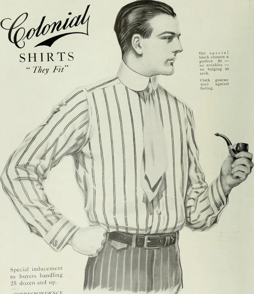 An illustration from Men's wear of Canada (January-December 1915), 1915, leaf 521