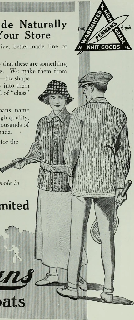 An illustration from Men's wear of Canada (January-December 1915), 1915, leaf 532