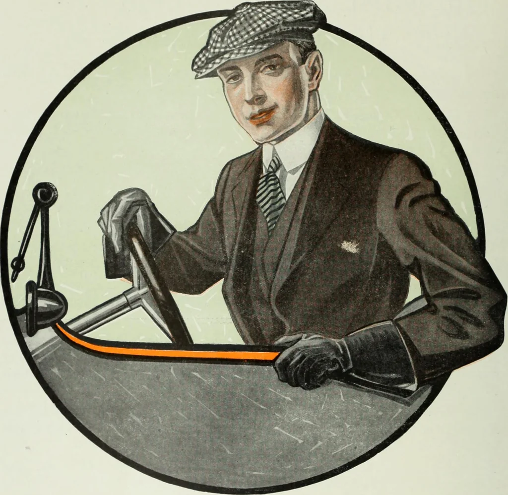 An illustration from Men's wear of Canada (January-December 1915), 1915, leaf 545