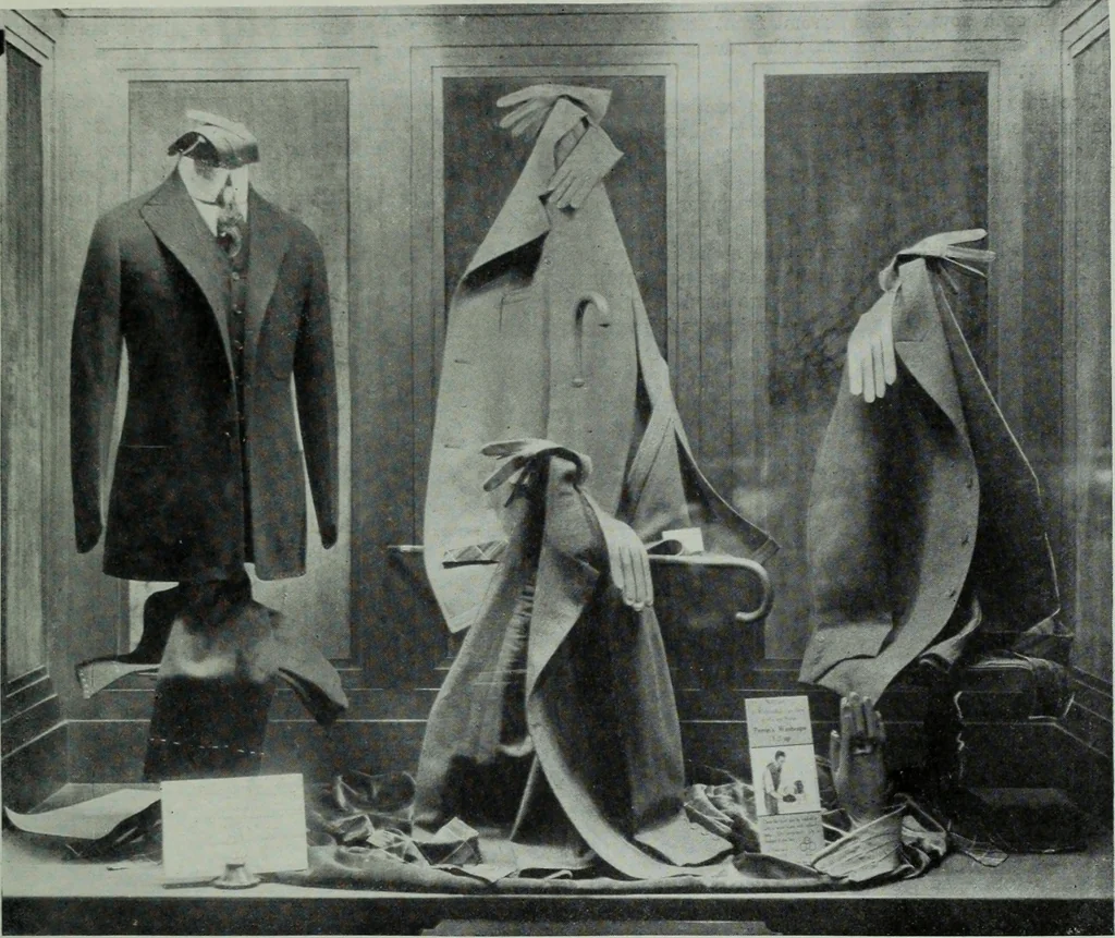 An illustration from Men's wear of Canada (January-December 1915), 1915, leaf 552