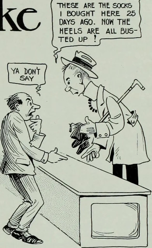 An illustration from Men's wear of Canada (January-December 1915), 1915, leaf 564