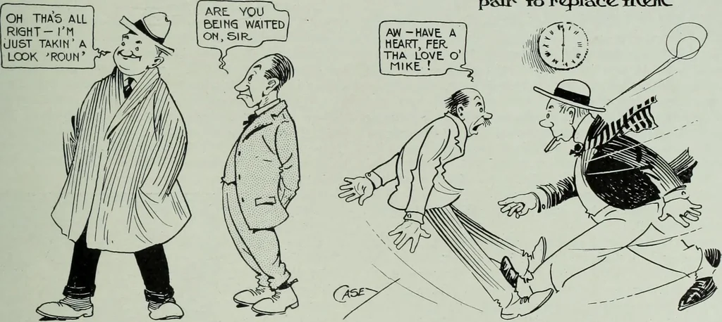 An illustration from Men's wear of Canada (January-December 1915), 1915, leaf 564