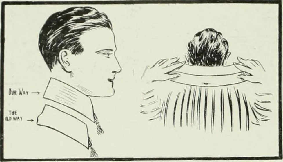An illustration from Men's wear of Canada (January-December 1915), 1915, leaf 575