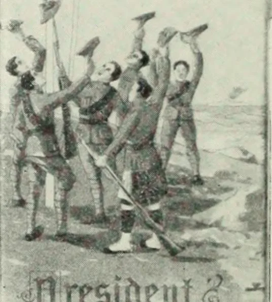 An illustration from Men's wear of Canada (January-December 1915), 1915, leaf 575