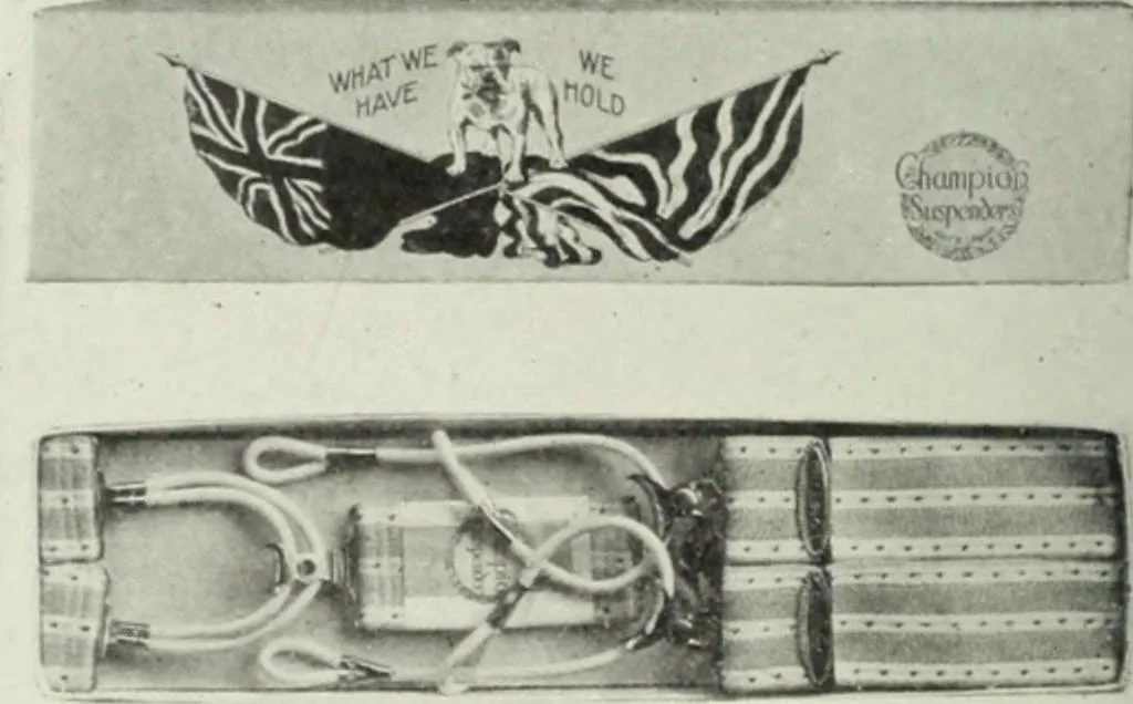 An illustration from Men's wear of Canada (January-December 1915), 1915, leaf 575