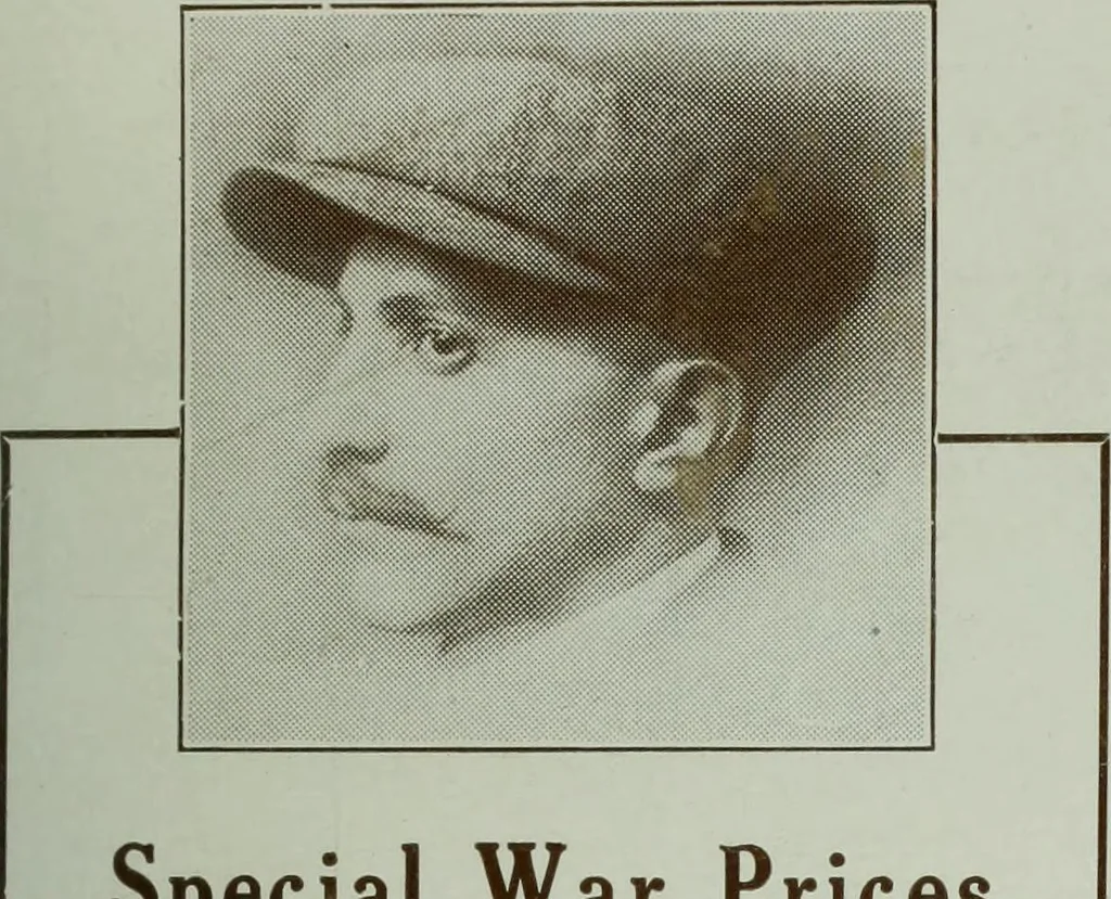 An illustration from Men's wear of Canada (January-December 1915), 1915, leaf 588