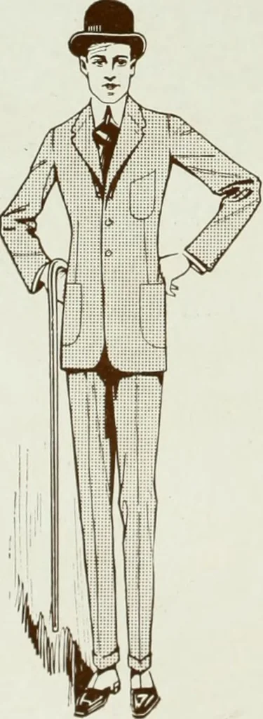 An illustration from Men's wear of Canada (January-December 1915), 1915, leaf 589