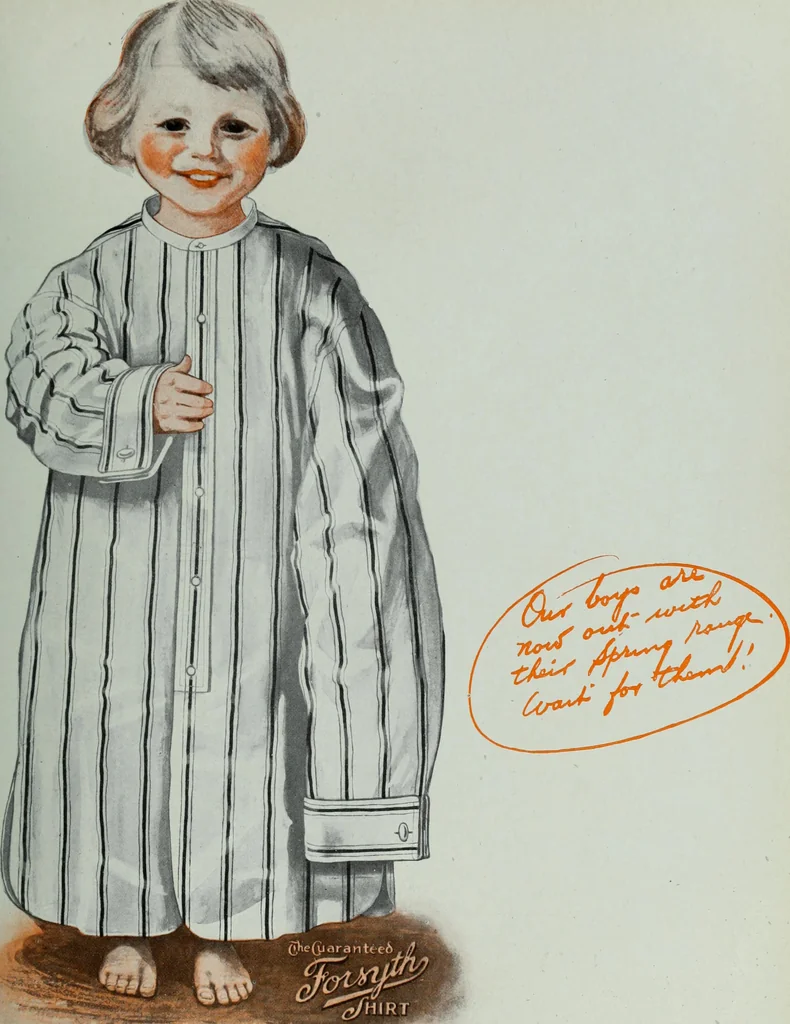 An illustration from Men's wear of Canada (January-December 1915), 1915, leaf 592