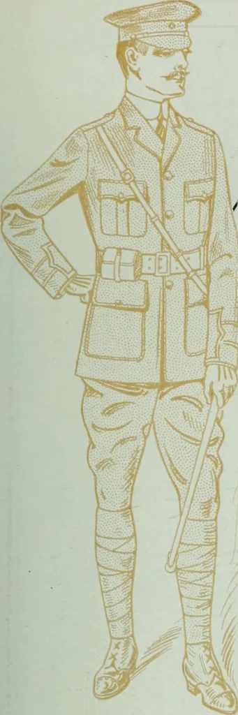 An illustration from Men's wear of Canada (January-December 1915), 1915, leaf 598